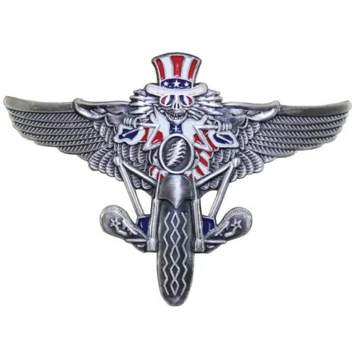 Grateful Dead Psycle Sam Pilot Wings Pin Brooches & Lapel Pins