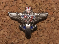 Grateful Dead - Psycle Sam Pilot Wings Pin - Brooches & Lapel Pins