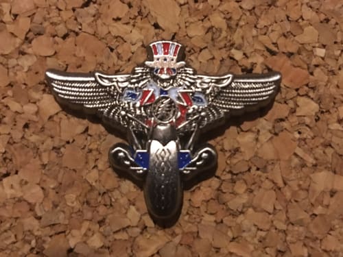 Grateful Dead - Psycle Sam Pilot Wings Pin - Brooches & Lapel Pins