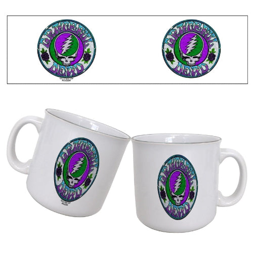 Grateful Dead - Purple Green SYF Camper Mug - Drinkware
