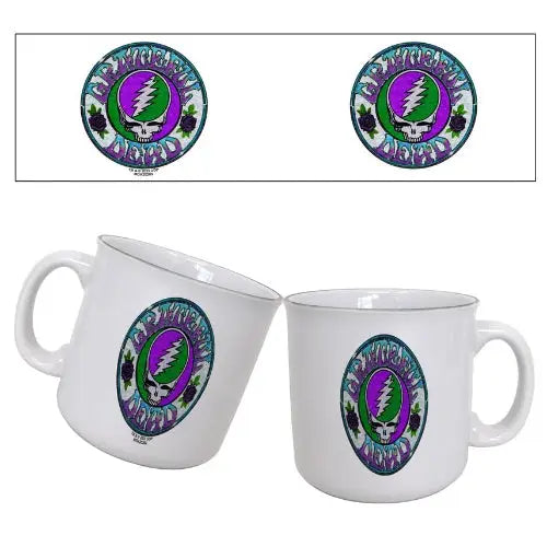 Grateful Dead - Purple Green SYF Camper Mug - Drinkware