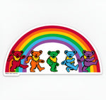 Grateful Dead - Rainbow Dancing Bears Sticker - Sticker