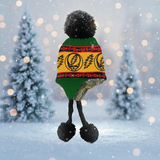 Grateful Dead - Rasta Steal Your Face Knit Flap Hat