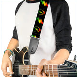 Grateful Dead - Rasta SYF Guitar Strap - Gratefuldeadshop.com