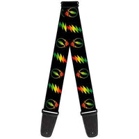 Grateful Dead - Rasta SYF Guitar Strap - Accessories