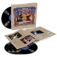Vinyl records with a 'Grateful Dead Road Trips' cover featuring a cowboy hat design.
