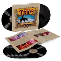 Vinyl record set with 'Road Trips' cover featuring a horse and mountain design.