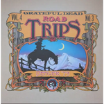 Album cover for 'Road Trips Vol. 4 No. 3' by Grateful Dead featuring a horse and mountain scene.