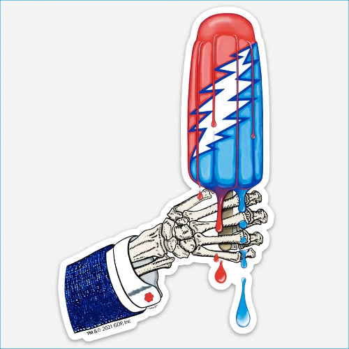 Grateful Dead - Rocket Pop Sticker - gratefuldeadshop.com