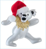 Grateful Dead - Santa Dancing Bear Christmas Ornament - Gratefuldeadshop.com