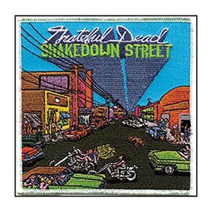 □Shakedown;Grateful dead bear1700 Grateful Dead - Shakedown Street Album Cover Patch