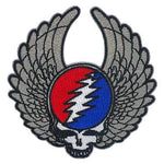 Grateful Dead - Silver Wings Embroidered Patch - Patches