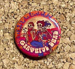 Grateful Dead - Skelton Couple Button - Buttons & Pins