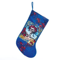 Grateful Dead - Skull and Roses Christmas Stocking - Holiday Ornaments