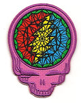 Grateful Dead - Skull Bolt Web Patch - Patches