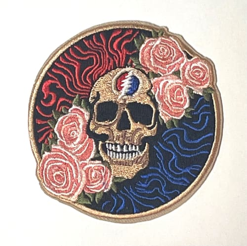 Grateful Dead - Skull Roses Patch - Patches