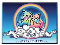 Grateful Dead - Smilin’ Dancing Bears Sticker - Sticker