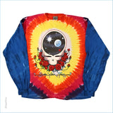 Grateful Dead - Space Your Face Long Sleeve Tie Dye T-Shirt - Gratefuldeadshop.com