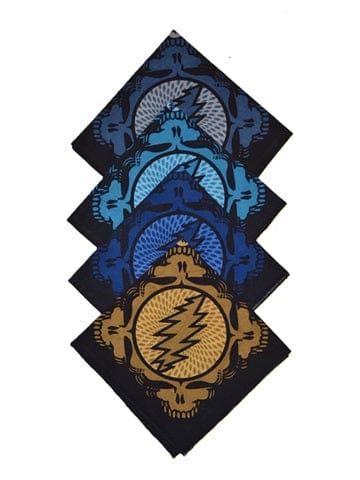 Grateful Dead - Spin Your Face Bandana - Bandanas