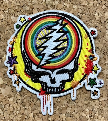 Grateful Dead - Splatter Steal Your Face Patch - Patches