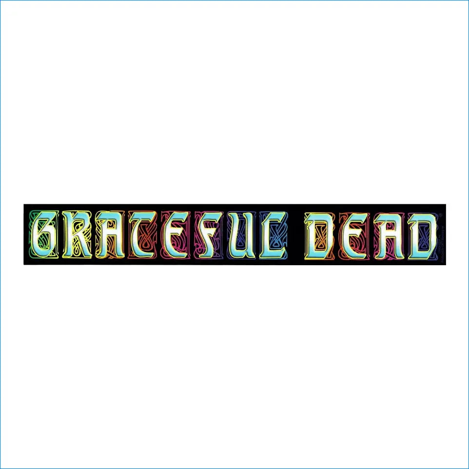 Grateful Dead - Stained Glass Sticker - gratefuldeadshop.com