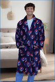 Grateful Dead - Steal Your Face Fleece Bathrobe - Gratefuldeadshop.com