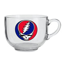 Grateful Dead - Steal Your Face Glass Soup Mug - Drinkware