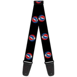 Grateful Dead - Steal Your Face Guitar Strap - Accessories