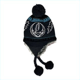 Grateful Dead - Steal Your Face (SYF) Knit Flap Hat - Gratefuldeadshop.com