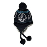 Grateful Dead - Steal Your Face (SYF) Knit Flap Hat - Gratefuldeadshop.com