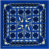 Grateful Dead - Steal Your Face SYF Roses Bandana - Gratefuldeadshop.com
