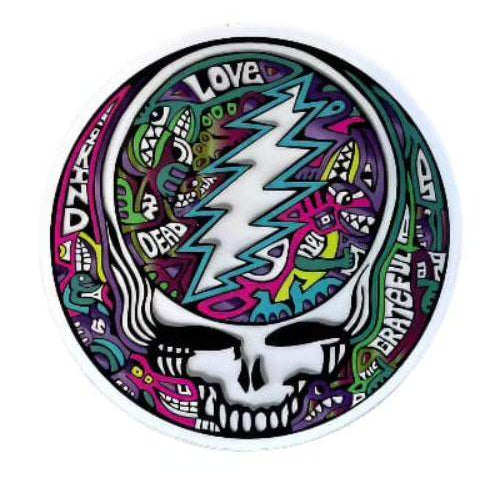 Grateful Dead - Steinman Stealie Multi-Color Sticker - gratefuldeadshop ...
