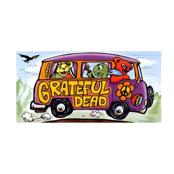 Grateful Dead - Summer Tour Bus Sticker