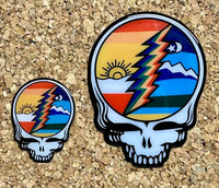 Grateful Dead - Sun & Moon Metal SYF Sticker - Small (1 3/4’’) - Sticker