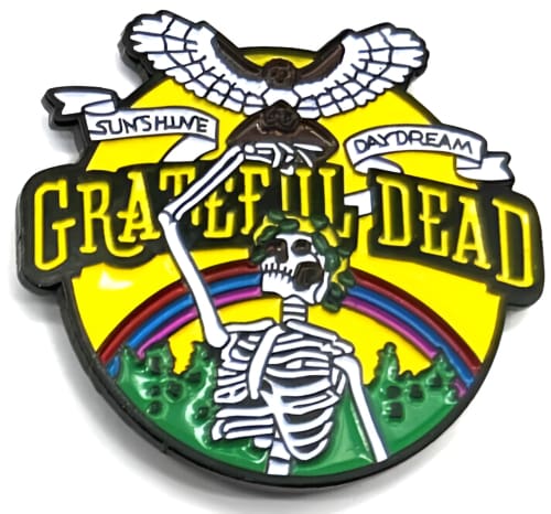 Grateful Dead - Sunshine Daydream Lapel Pin - Buttons & Pins