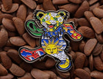 Grateful Dead Sunshine Lightning Bear Pin - Buttons & Pins