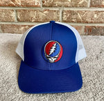 Grateful Dead - SYF Blue & White Trucker Snapback Hat - Hats