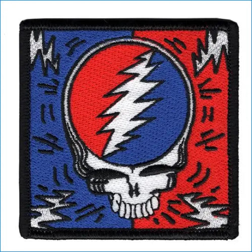 Grateful Dead - SYF Bolts Iron on Patch - gratefuldeadshop.com