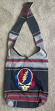 Grateful Dead - SYF Embroidered Peddler Bag - Blue - Handbags