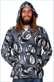 Grateful Dead - SYF Grey Fleece Pull Over Hoodie - Gratefuldeadshop.com