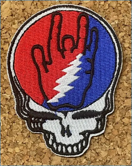 Grateful Dead Jerry’s Hand Die Cut Patch
