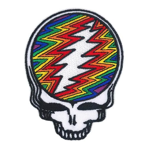 Grateful Dead - SYF Rainbow Bolt Patch - Patches