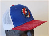 Grateful Dead - SYF Red, White, & Blue Trucker Snapback Hat - Gratefuldeadshop.com