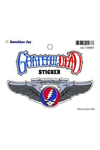 Grateful-Dead - SYF Rockwings Sticker - Sticker