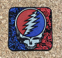 Grateful Dead - SYF Roses Square Patch - Patches