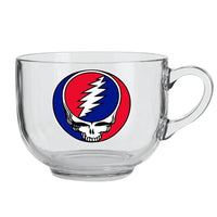 Grateful Dead -  Steal Your Face Glass Soup Mug