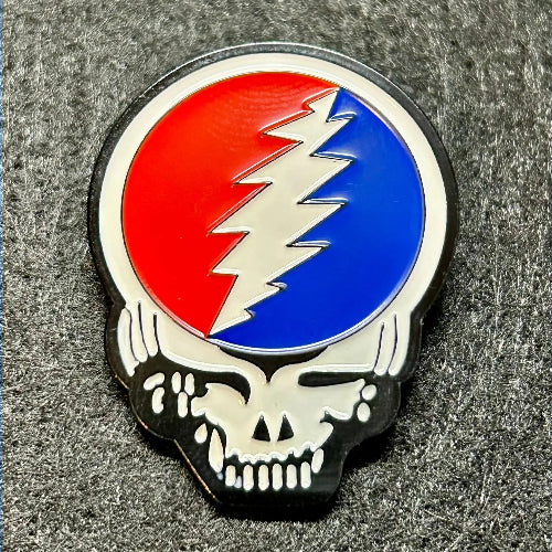 Grateful Dead - SYF Steal Your Face Collector Hat Pin