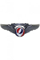 Grateful Dead - Syf Steal Your Face Rockwings Pin - Housewares