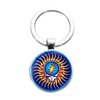 Grateful Dead - SYF Sun Keyring - Keychains