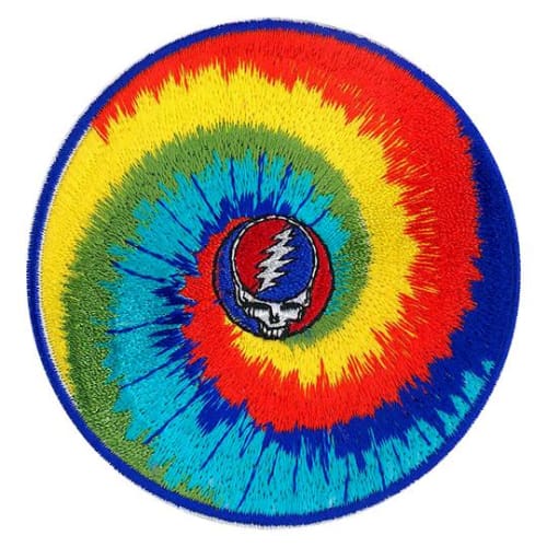 Grateful Dead - SYF Tie Dye Swirl Patch - Patches